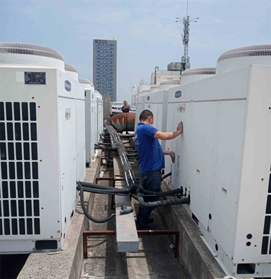 长葛中央空调制热和不制冷系统维修方法